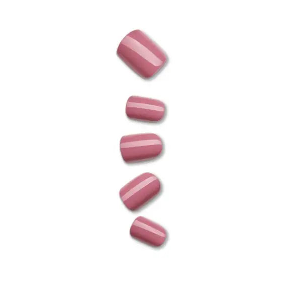 Kiss Impress Color Press-On Nails Petal Pink