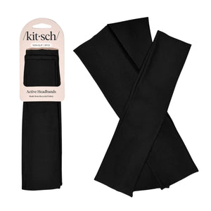 Active Headbands 3pc Set Black