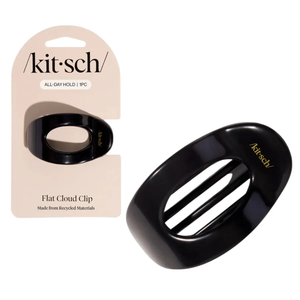Flat Cloud Clip Black Small