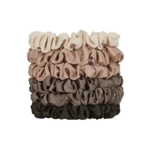 Ultra Petite Satin Schrunchies Eucalyptus