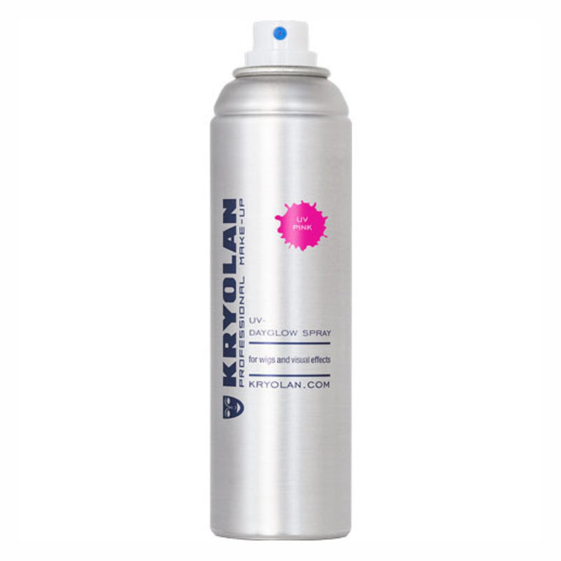Kryolan Professional Make-up Uv Dayglow Spray Uv Pink