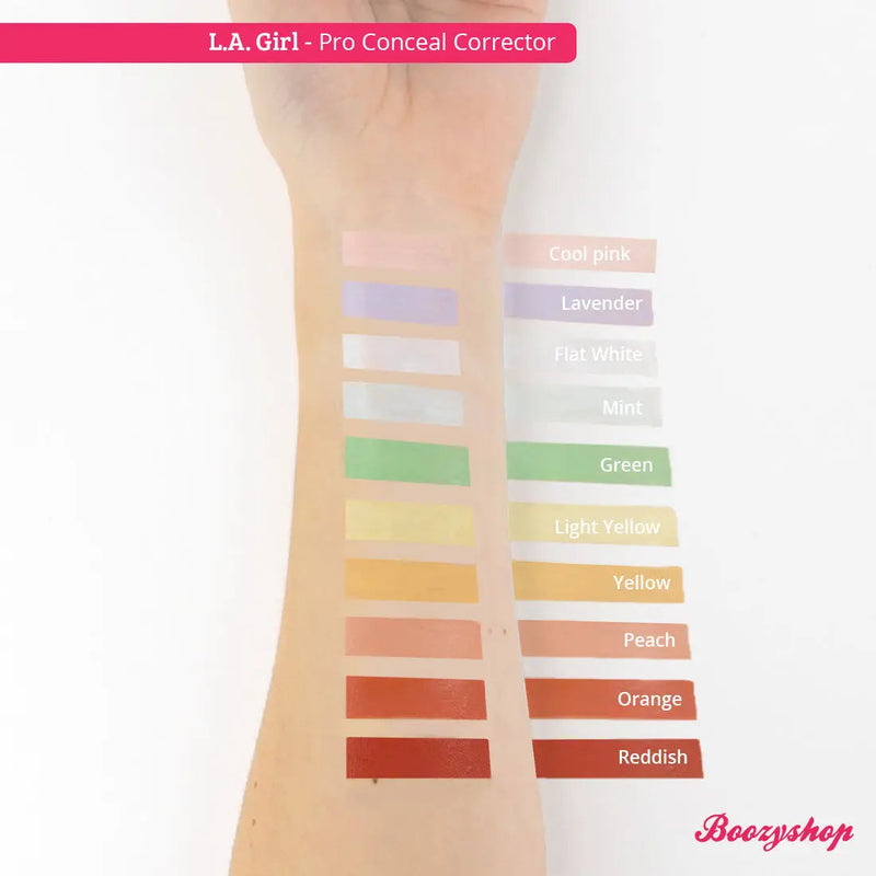 LA Girl Pro Concealer Correctors GC967 Reddish corrector