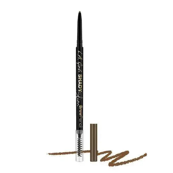 LA Girl Shady Slim Brow Pencil Soft Brown, wenkbrauwpotlood met spoolie