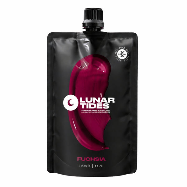 Lunar Tides Semi Permanent Hair Color Fuchsia, semi-permanente haarverf in fuchsia roze