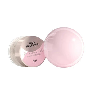 French Manicure Gel FG03 Nude Pink