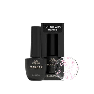 No Wipe Top Coat Hearts