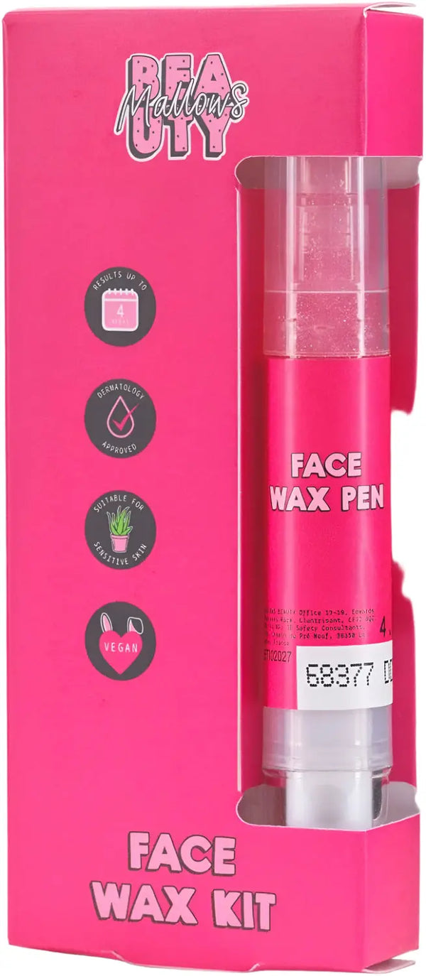 Mallows Beauty Face Wax Kit
