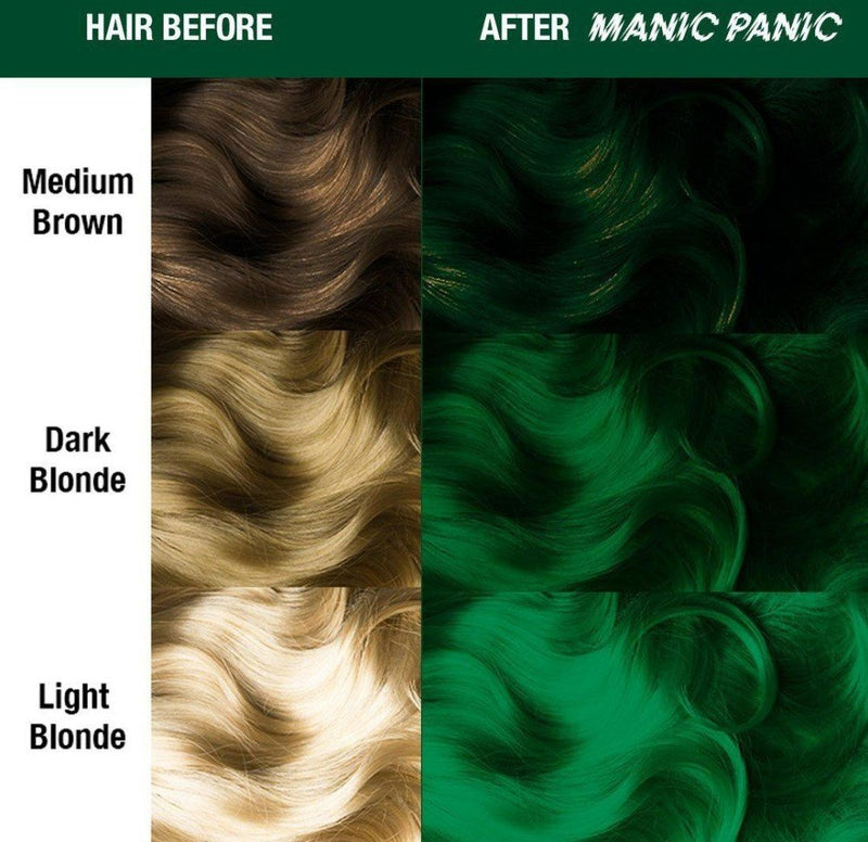 Manic Panic High Voltage Classic Cream Formula Venus Envy, semi-permanente haarverf felgroen, foto 3 van 3