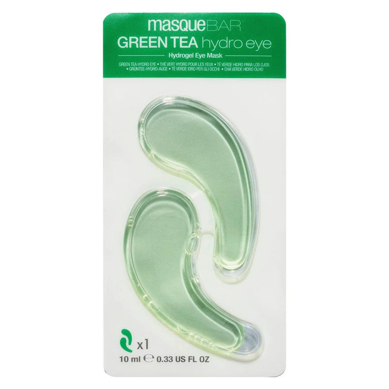 Masque Bar Eye Mask Green Tea Hydrogel, hydraterend en verhelderend oogmasker
