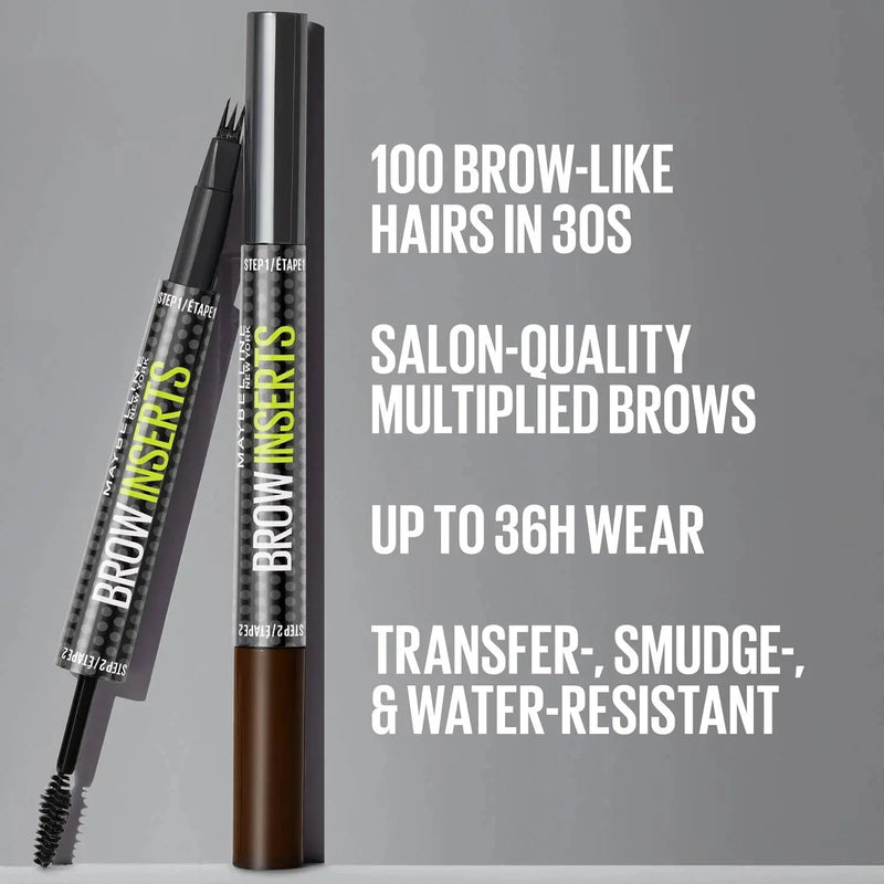 Maybelline Brow Insert 05 Deep Brown, wenkbrauwpen en gel in één, foto 9 van 9