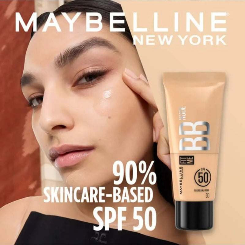 Maybelline Fit Me BB Cream Nude 70, lichte foundation met SPF 50, foto 2 van 8