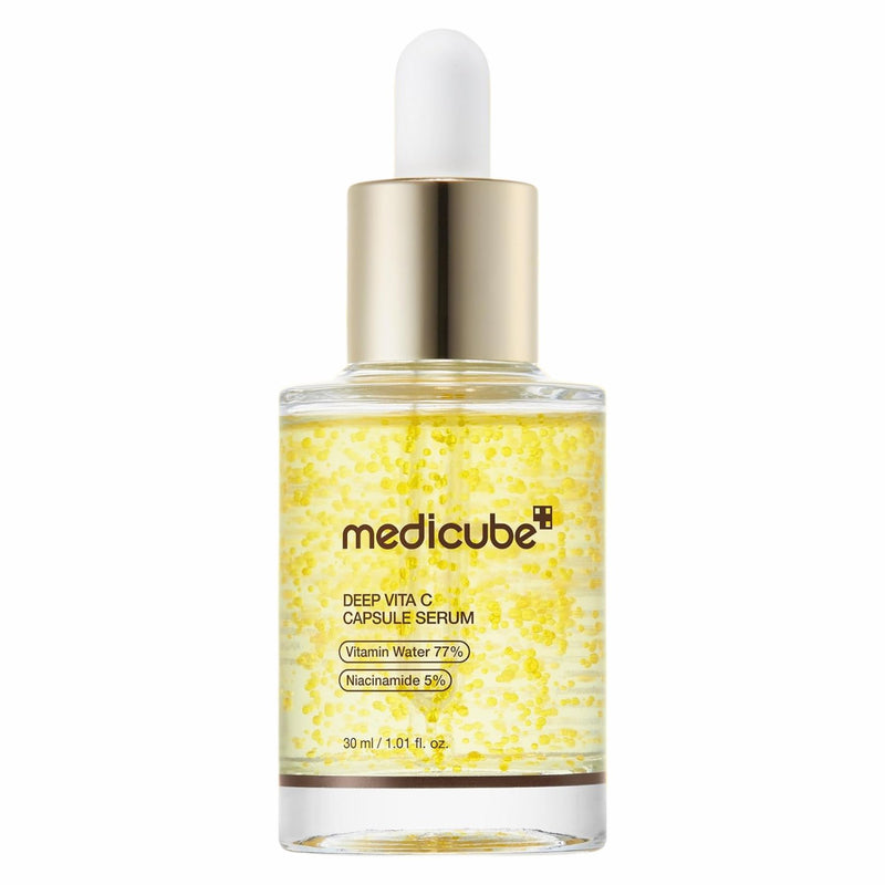 Medicube DEEP VITA C Capsule Serum, gezichtsserum met vitamine C en niacinamide voor een stralende huid