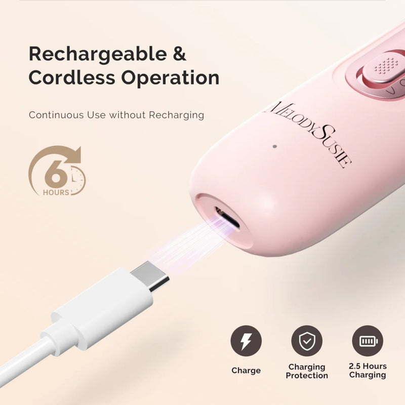 MelodySusie PC760G Manicure & Pedicure Nail Drill Kit 4.600RPM Pink