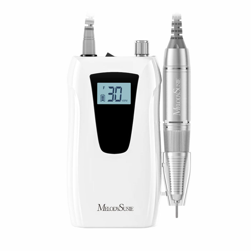 MelodySusie Selene SC320D Clip On Rechargeable Nail Drill 30.000RPM White