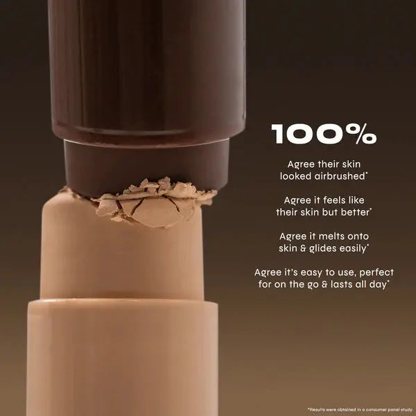 Milani Conceal + Perfect Blur Out Skin Tint 14 Tan Golden Olive, romige foundation stick, foto 3 van 7