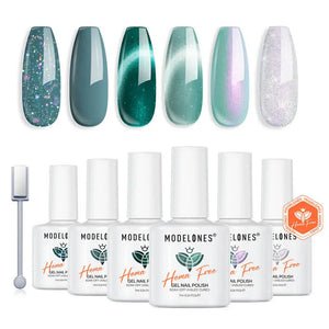 Gel Nail Polish Set Forest Faerie