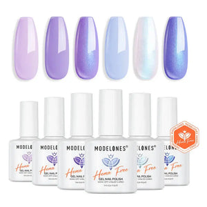 Gel Nail Polish Set Lustrous Starry Cosmos