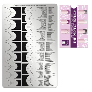 Stamping Plate 132 The Perfect French
