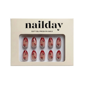 Soft Gel Press-On Nails Cherry On Top