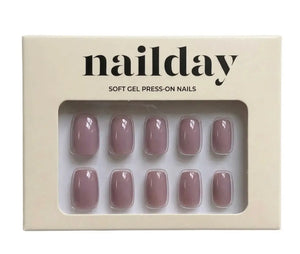 Soft Gel Press-On Nails Dusty Rose