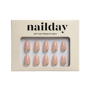 Soft Gel Press-On Nails Golden Hour