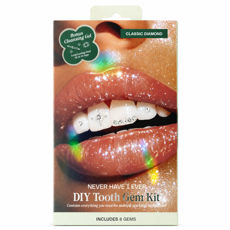 Never Have I Ever Classic Diamond DIY Tooth Gem Kit