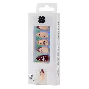 Press-On Nails Cherry Cola