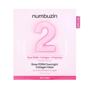 No.2 Rose PDRN Overnight Collagen Mask