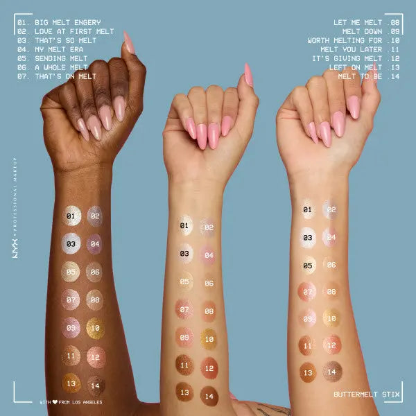 NYX Professional Makeup Buttermelt Highlighter Stix My Melt Era