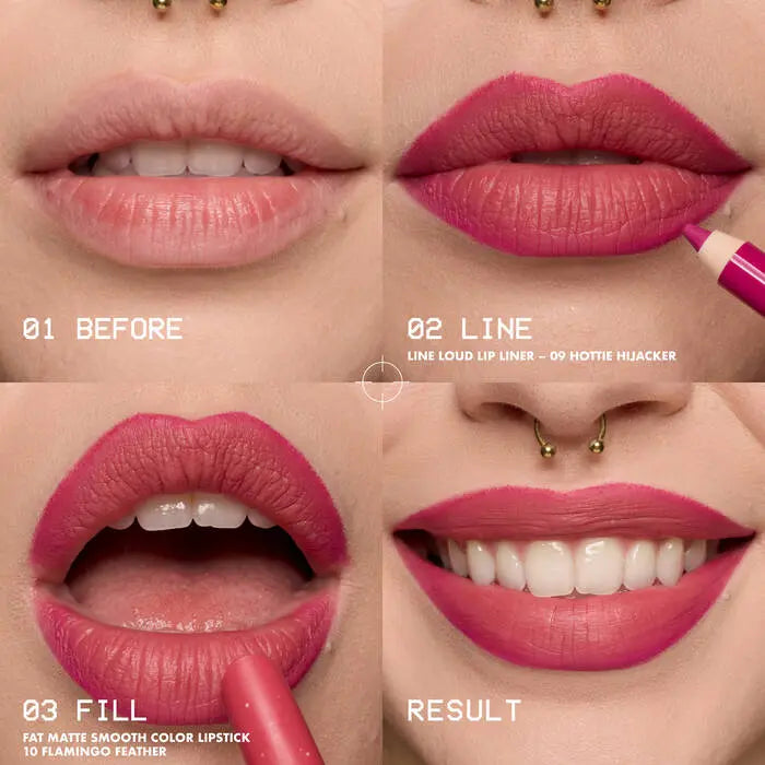 NYX Professional Makeup Fat Matte Smooth Color Lipstick Beary Nude