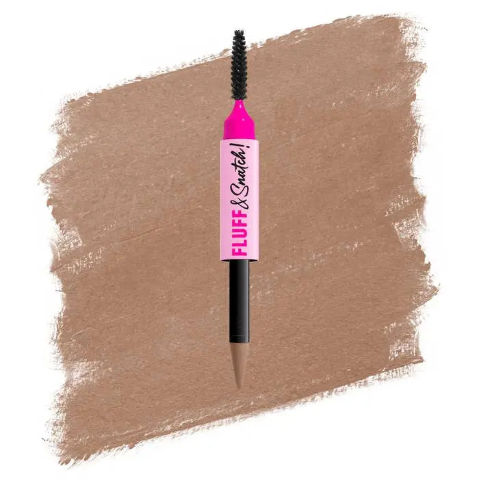 NYX Professional Makeup Fluff N Snatch Powder Pen Ash Blonde, wenkbrauwpen voor het opvullen en definiëren van wenkbrauwen