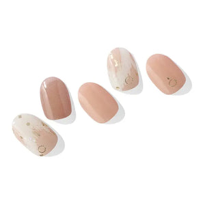 Semi Cured Gel Nail Strips N Almond Blossom