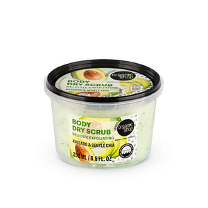 Body Dry Scrub Delicate Exfoliating Avocado and Gentle Chia