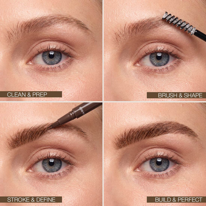Palladio Beauty Brow Ink Micro Brow Pen Medium Brown 3