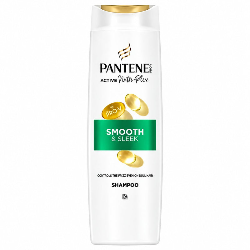 Pantene Smooth & Sleek Shampoo, hydraterende shampoo voor pluisvrij en glanzend haar
