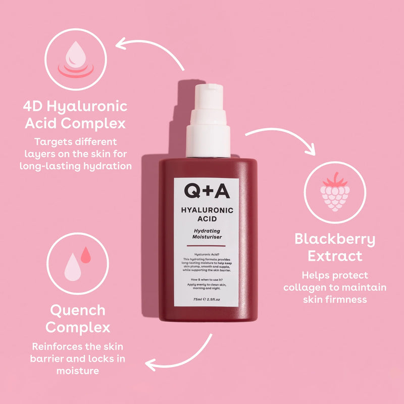 Q+A Hyaluronic Acid Daily Moisturiser