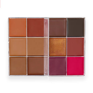 Everything Base Face Icon Complexion Palette Dark