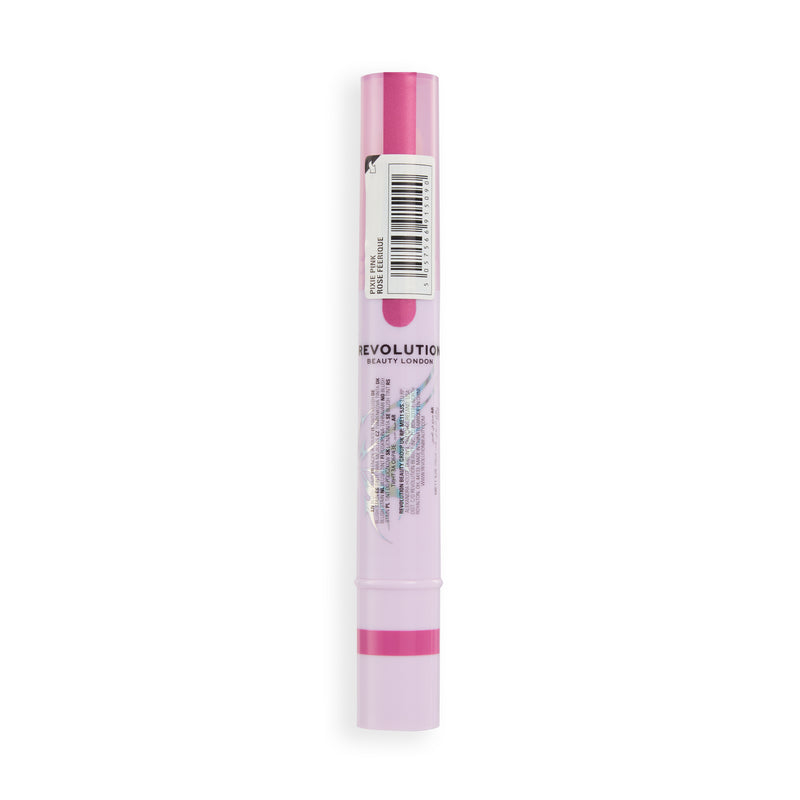 Achterkant van de Fairy Flush Blush Stain Pixie Pink
