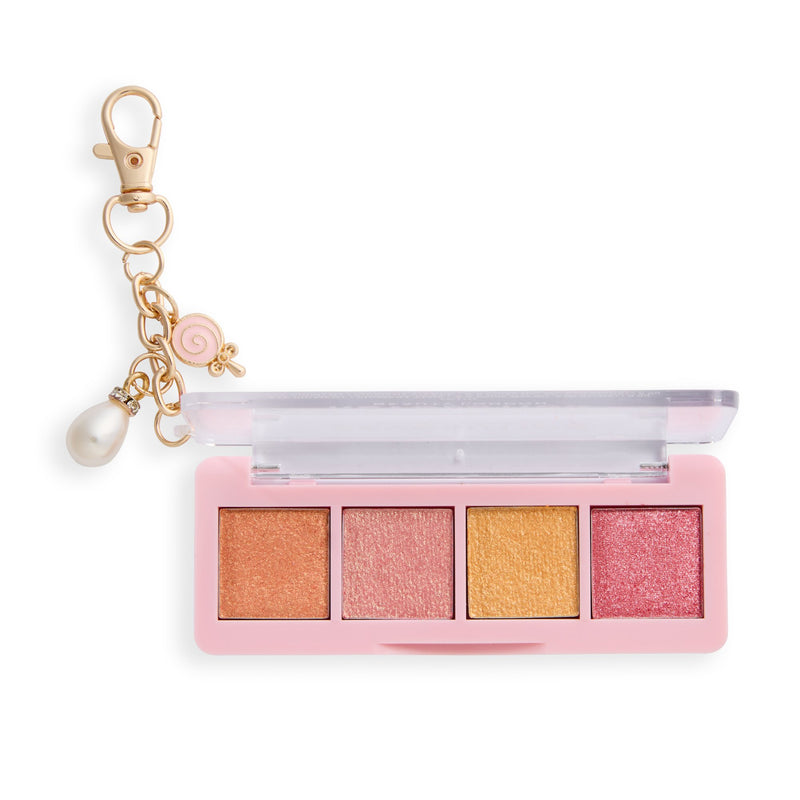 Revolution Icon Edit Candyfloss Pink oogschaduwpalette met shimmer kleuren