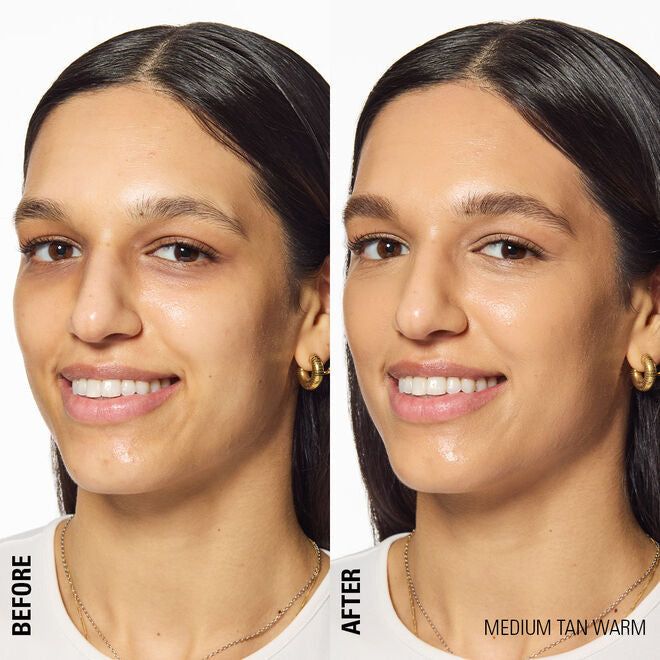 Revolution Superdewy Cushion Foundation Medium Tan Neutral, vloeibare foundation met dewy finish, foto 9 van 10