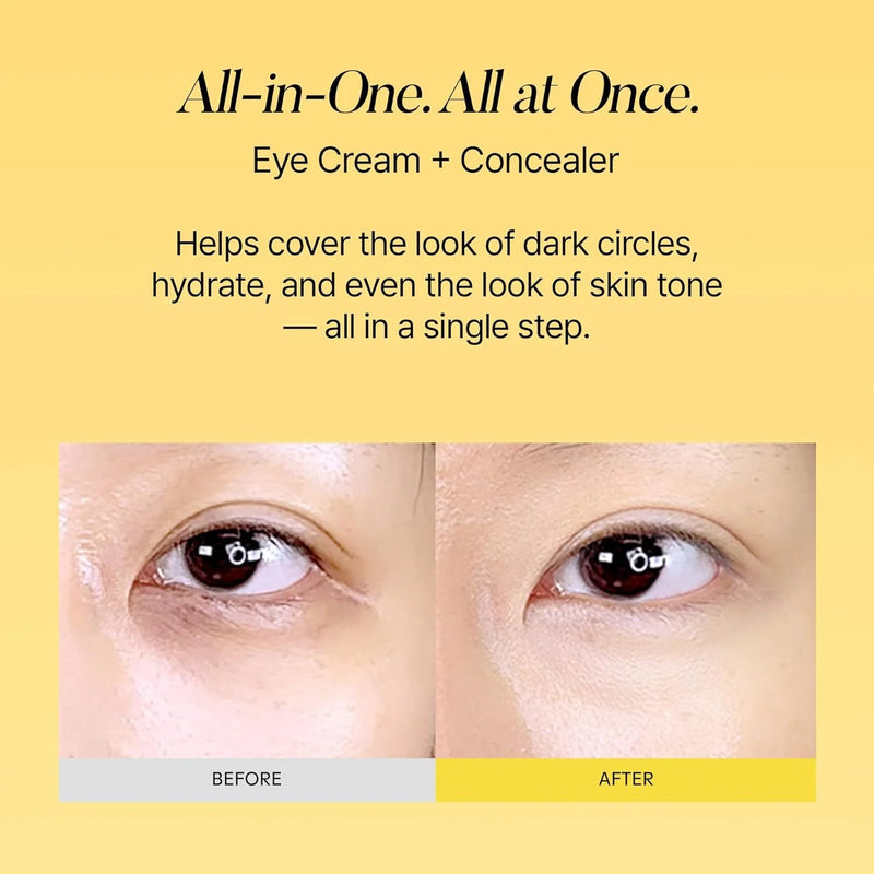 Shaishaishai Banana PDRN Conceal Eye Cream Vanilla