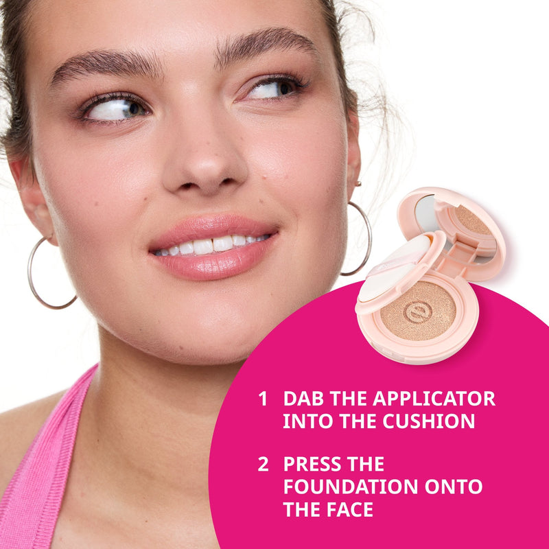 Essence Silky Cushion Foundation 115, lichtgewicht foundation met medium dekking, foto 3 van 8