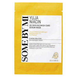 Yuja Niacin Brightening 30 Days Blemish Care Serum Mask