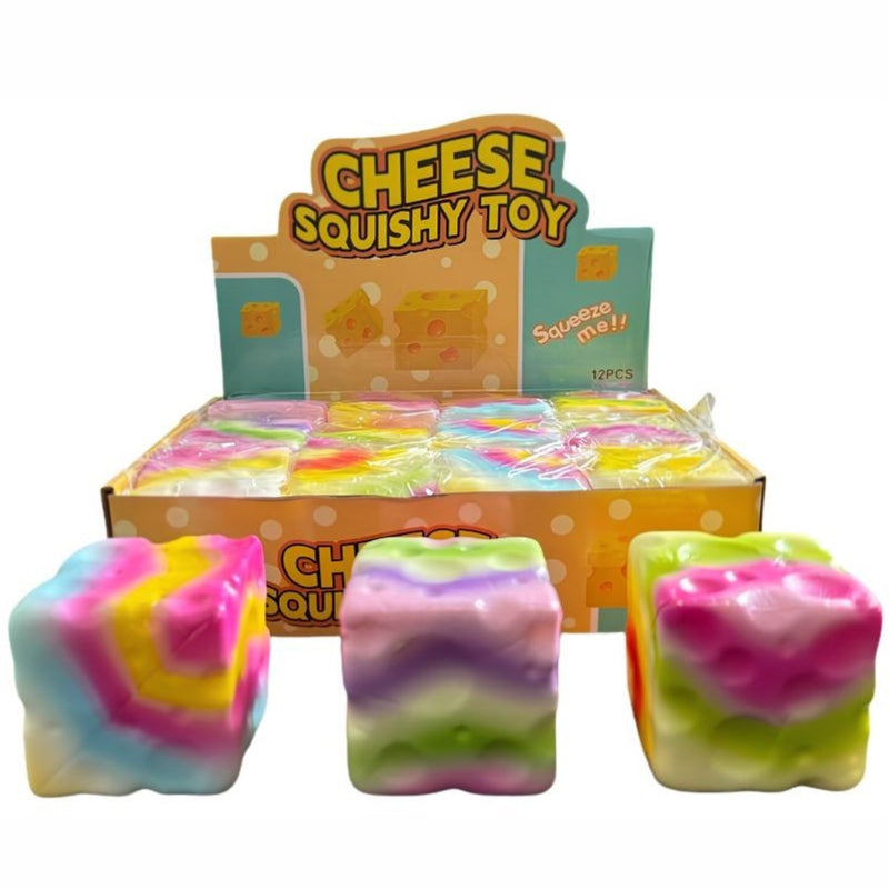 Squishy Mystery Cheese Pu Colorful Squishy
