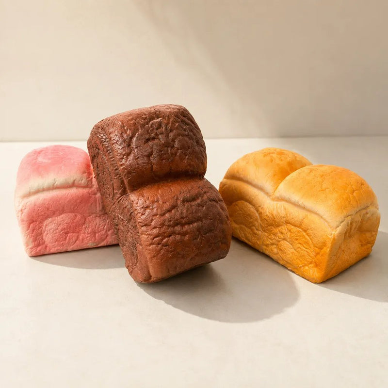 Squishy Realistic Slow Rise Bread Squishy Dark Brown, realistische brood squishy voor stressverlichting