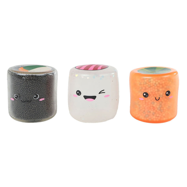 Take Away Sushi Squishy 3 Pack van Boozyshop, zachte squishy om in te knijpen