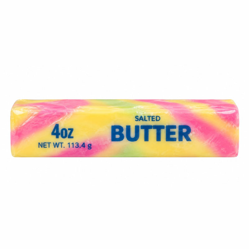 Squishy Wax Butter Tie Dye Squishy, zachte squishy met afknijpbare waxlaag