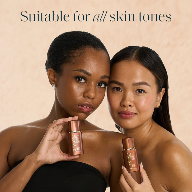 St. Tropez Sunlit Skin Face Serum Bronzing Tint & Tan