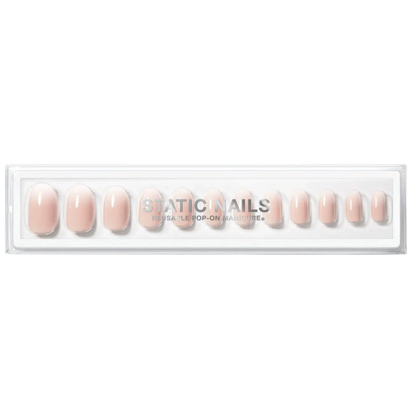 Static Nails Reusable Pop-On Manicure Mademoiselle Round