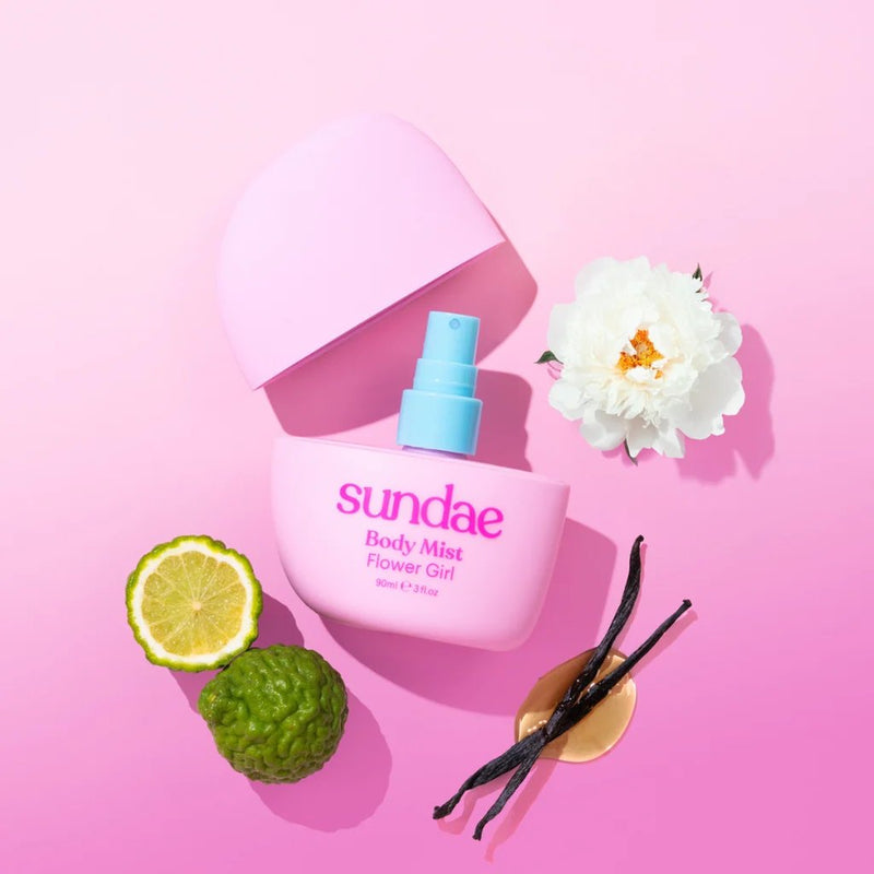 Sundae Body Mist Flower Girl, bloemige en frisse body mist